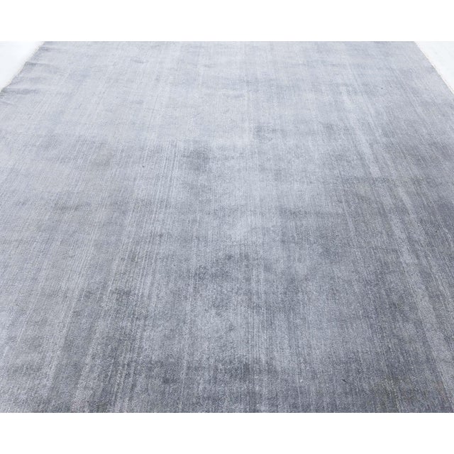 Contemporary Hand Knotted Wool Rug by Doris Leslie Blau Size: 8'10" × 13'4" (269 × 406 cm) This contemporary hand-knotted...