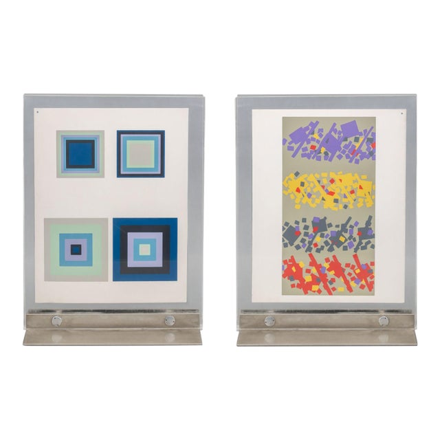 Josef Albers the Interaction of Color Plate Xvi-4 For Sale