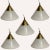 This is a pyramid hanging lamp model by Limburg Glashütte, Germany in the 1970s. The lamps are in great condition...