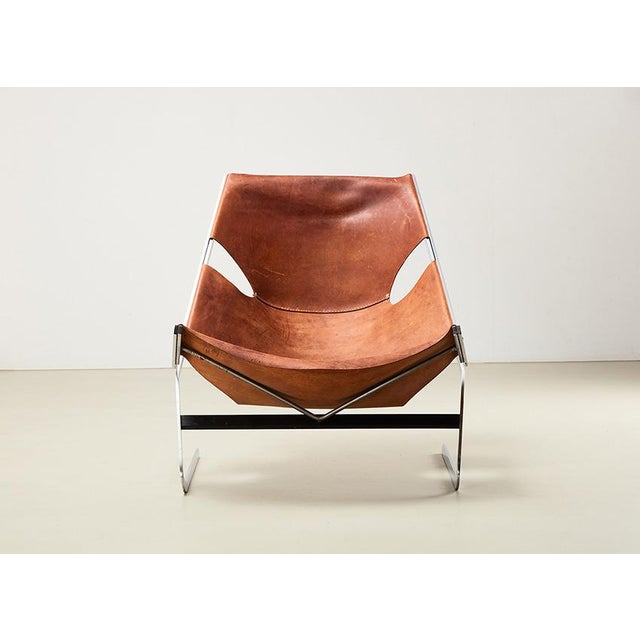 Modern Vintage Lounge Chair by Pierre Thielen, 1960s For Sale - Image 3 of 11