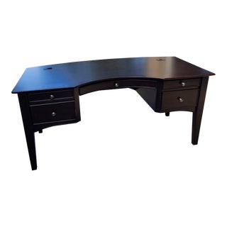 Aspen Dark Wood Office Desk For Sale