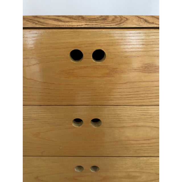 Italian Samara Series Modular Bookcase in Ash by Derk Jan De Vries for Maisa, Italy, 1970s For Sale - Image 12 of 15