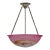 French Art Deco Pendant Light by Muller Freres & Hettier Et Vincent - 1920s France For Sale