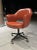 Terra Cotta Early Knoll Desk Chair by Eero Saarinen For Sale - Image 8 of 12