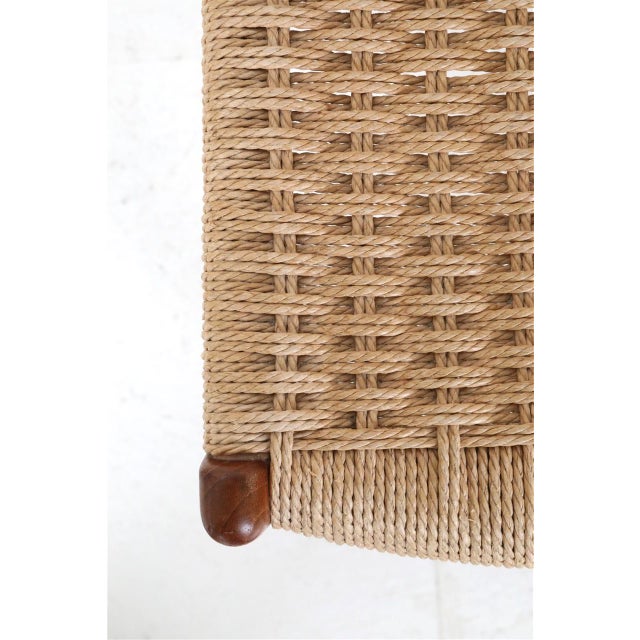 Wood Danish GS60 Chairs in Teak and Paper Cord by Arne Wahl Iversen for Glyngøre Stolefabrik, 1970s, Set of 6 For Sale - Image 7 of 18