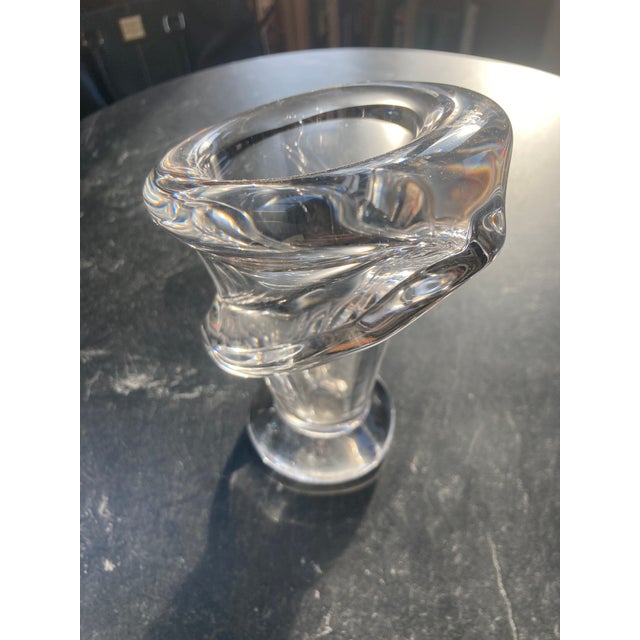 1950s 1950’s Art Vannes Le Chatel Calla Lily Vase 7” For Sale - Image 5 of 8