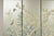 Wood Vintage Chinoiserie Silver Leaf Birds Butterflies 4 Panel Screen Room Divider A For Sale - Image 7 of 15