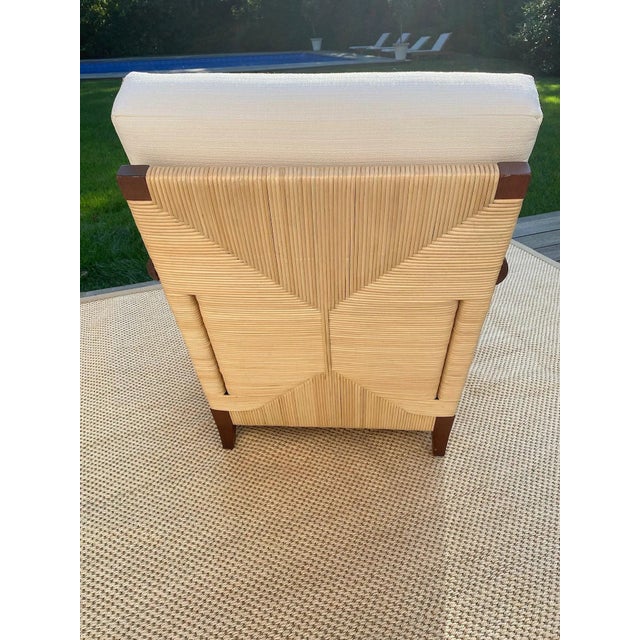 Woven Lounge Chair by Donghia For Sale - Image 13 of 18