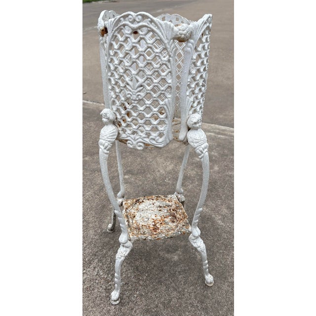 French Iron Aged Planter For Sale In Dallas - Image 6 of 11