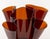 Fontana Arte Amber Art Glass Cartoccio Vase For Sale - Image 9 of 10