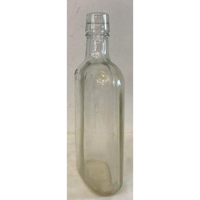 Mid-Century Modern Vintage Full Pint Bottle For Sale - Image 3 of 6