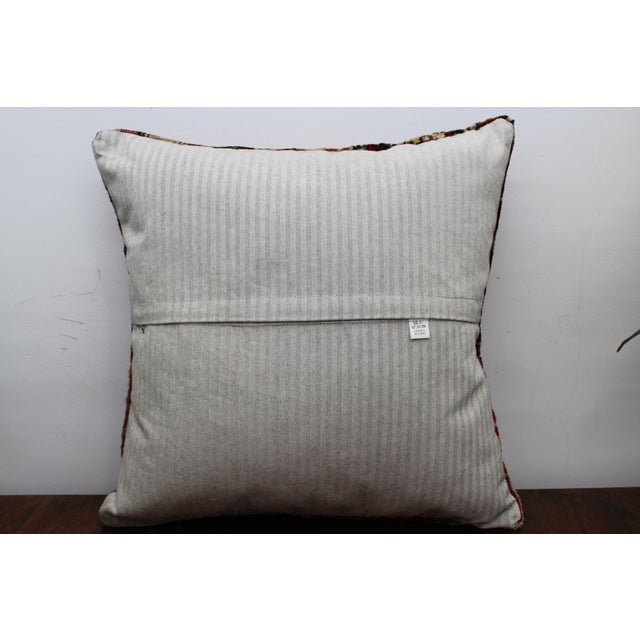Turkish Decorative Pillow Cover - 19"x19" For Sale - Image 11 of 12