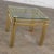 Modern Vintage Modern Side End Table Brass With Glass Top in Style of Pace or Karl Springer For Sale - Image 3 of 13