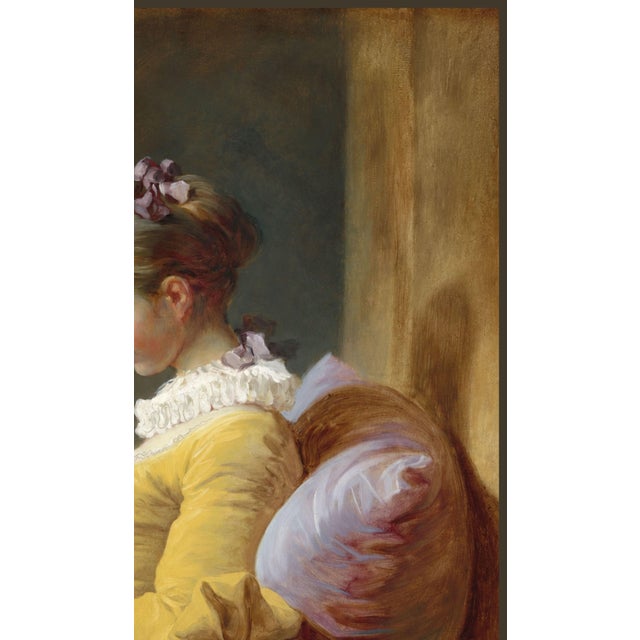 Not Yet Made - Made To Order Young Girl Reading Art Print, French Rococo Portrait by Jean-Honoré Fragonard - 18" X 24" For Sale - Image 5 of 8