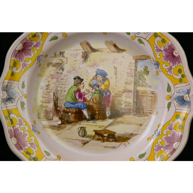 19thC. Lille Faience Plate, France For Sale - Image 4 of 7