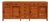 Large Teak Sideboard with Sliding Doors and Drawers For Sale