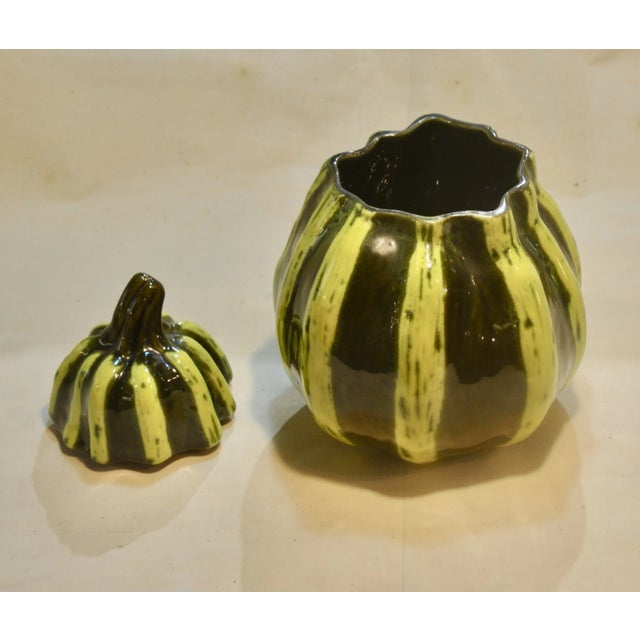 1970s Porcelain Pumpkin Box, 1970s For Sale - Image 5 of 6