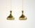 Pendant Lamps attributed to Hans-Agne Jakobsson for Markaryd, 1950s, Set of 2 For Sale - Image 10 of 10