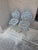 Blue Victorian Style Garden Table and Chair Set For Sale - Image 8 of 18