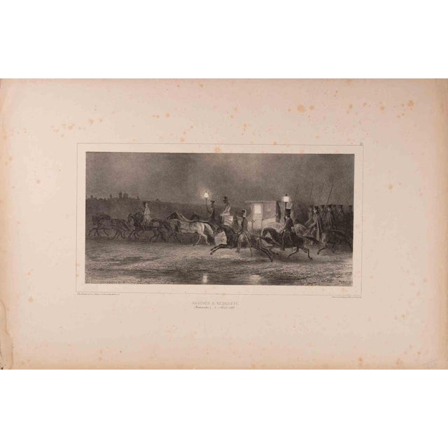 Auguste Raffet, Arrivée à Kicheneff (Bessarabie), 1er Août 1837, 1839 For Sale - Image 3 of 3