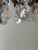 Hollywood Regency Crystal 3-Arm Chandelier with Rose-Lilac Crystals from Palwa, 1950s For Sale - Image 10 of 17