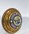 Abstract Expressionism Victorian Micromosaic Brooch, Brass or 9k Gold, Italy, Circa 1890 For Sale - Image 3 of 8