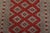 2020s Bokhara Jaldar Rug 4’1” X 6’3” Red Wool Tribal Hand-Knotted Oriental Carpet For Sale - Image 5 of 11