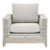 Transitional Tropez Olefin Fabric Outdoor Sofa Chair by Essentials for Living For Sale - Image 3 of 7