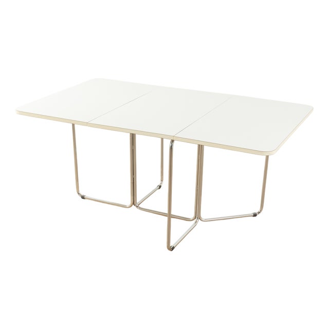 Folding Table by Christian Taube for Läsko, 1970s For Sale