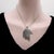 Metal Vintage Berber Hand of Fatima/ Hamsa Sterling Silver Pendant With Geometric Motif For Sale - Image 7 of 9