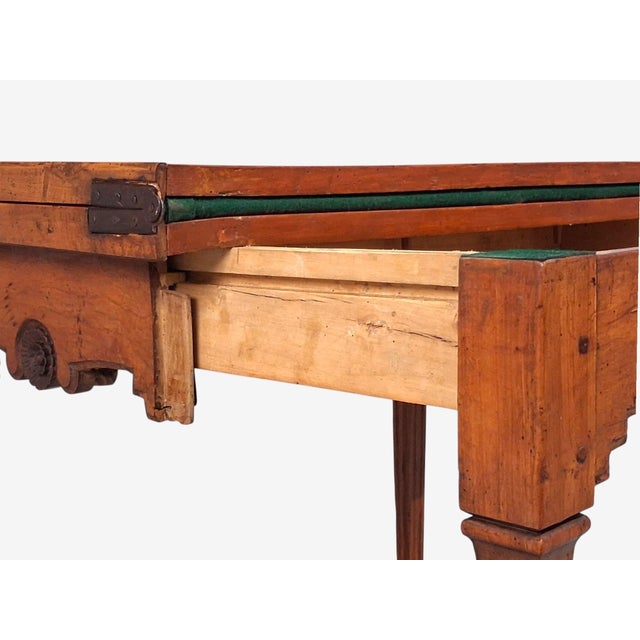 Louis Xvi, French Provincial Games Table, Parquetry, Fruitwood, France, 1800s For Sale - Image 16 of 18