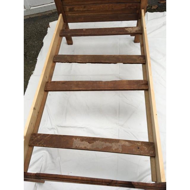 Antique Wooden Child's Bed Chairish