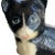 Papier-Mâché Cat Sculpture in Black and White For Sale - Image 4 of 5