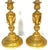 Pair of Neoclassical Louis XVI-Style Ormolu Candlesticks, Now as Lamps For Sale In West Palm - Image 6 of 12