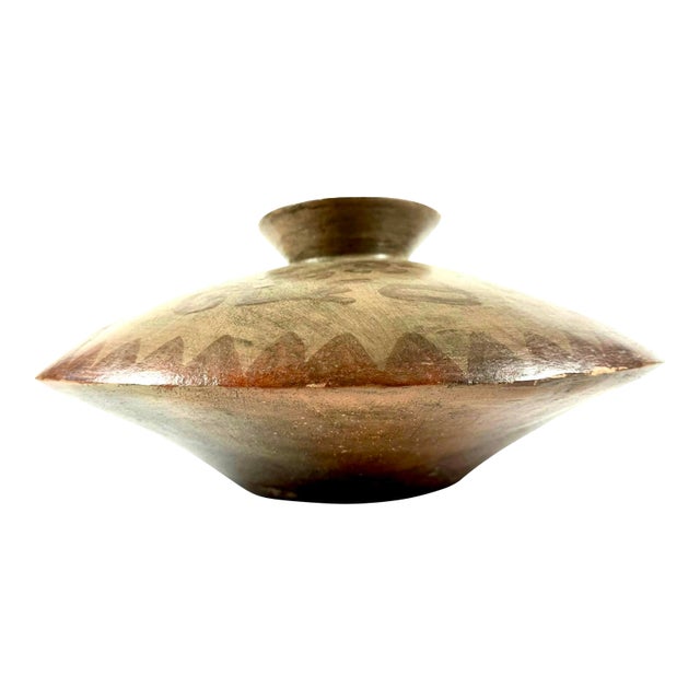 Antique Pottery Vase Guatemala For Sale