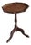 Vintage Chippendale Mahogany Tripod Wine Table For Sale