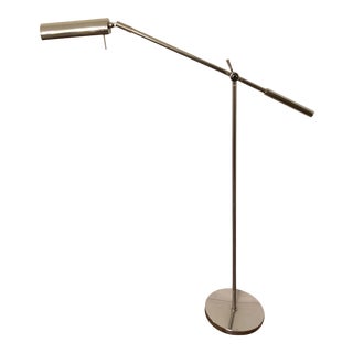 Chrome Adjustable Floor Lamp For Sale
