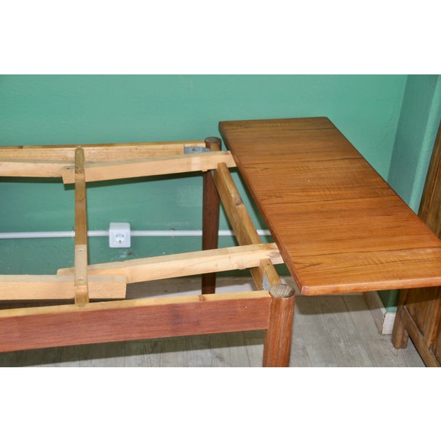 Danish Dining Table in Teak Veneer, 1960s For Sale - Image 14 of 18