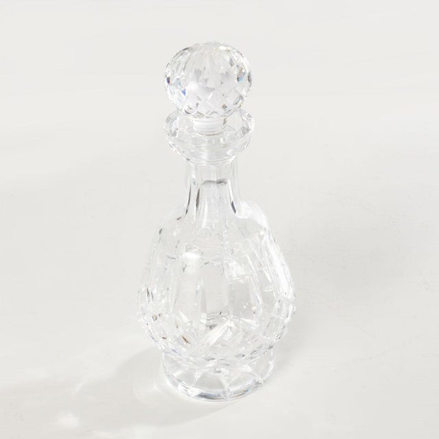Waterford Lismore footed decanter. Wonderfully made by a company that has centuries of experience. Beautiful cuts, adds...
