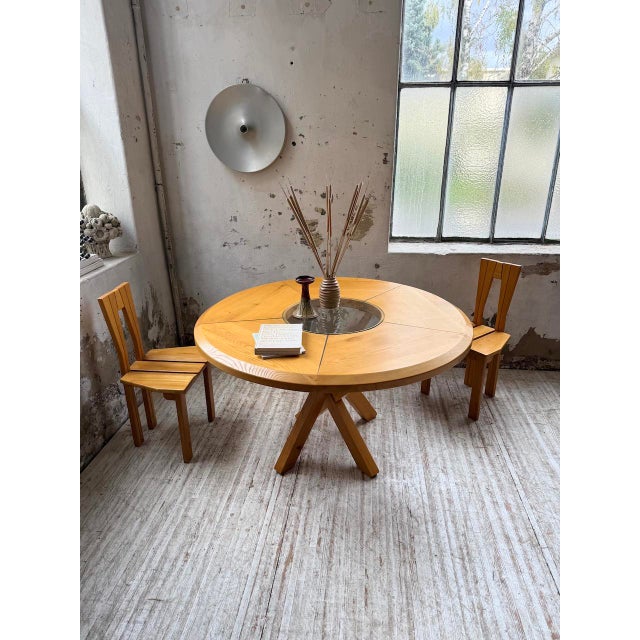 Elm Table from Seiltz, 1980 For Sale - Image 18 of 18