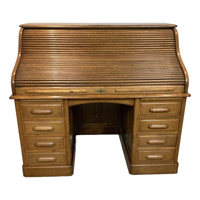 Late 19th Century Rolltop Desk For Sale