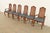 Baker Furniture Style French Provincial Louis XV Carved Walnut and Cane Back Side Chairs or Dining Chairs, Pair For Sale - Image 13 of 14