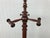 Wood Antique Coat Rack in Walnut, 19th Century For Sale - Image 7 of 18