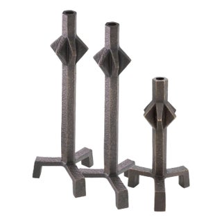 Candleholders from Chateau De Loire, Set of 2 For Sale