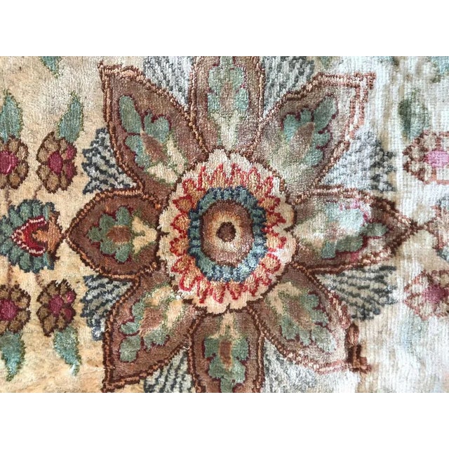 Small Turkish Silk Cesare Rug For Sale - Image 10 of 12