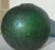 Modern Green Glass Globe With Irridescent Flash Glaze. For Sale - Image 3 of 7