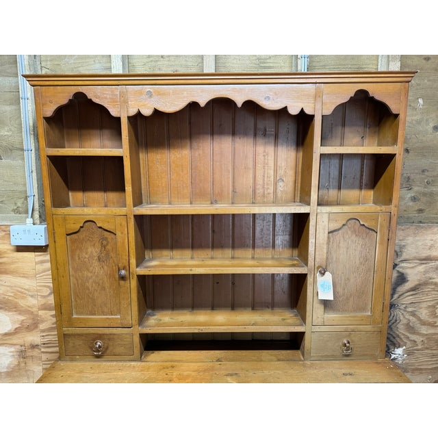 Welsh Dresser in Pine, 1880 For Sale - Image 4 of 18