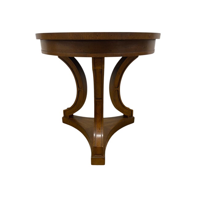 Traditional Vintage Regency Style Drexel Accent Table For Sale - Image 3 of 8