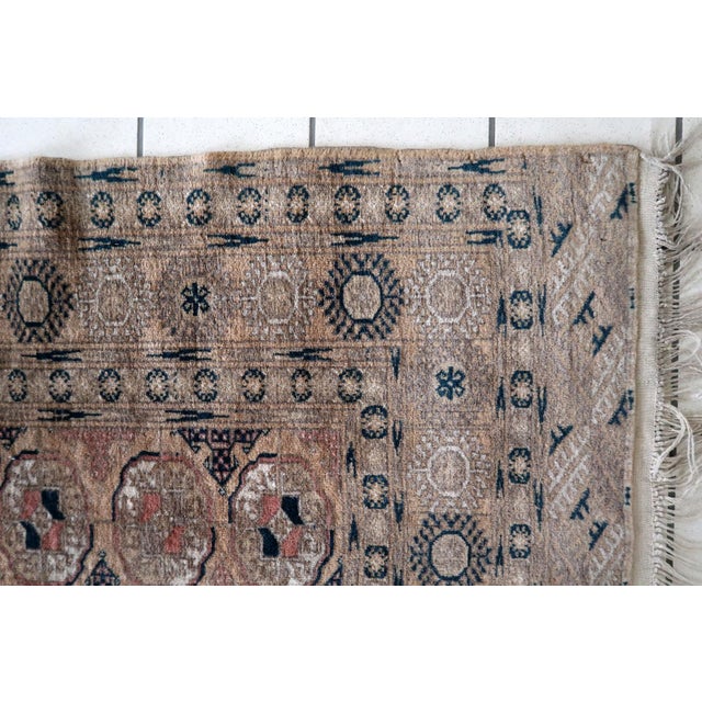 1960s, Handmade Vintage Afghan Baluch Rug 4.1' X 6.5' For Sale - Image 15 of 15