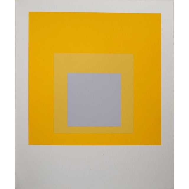 Josef Albers, Selected, Silkscreen Print Serigraph For Sale - Image 6 of 6